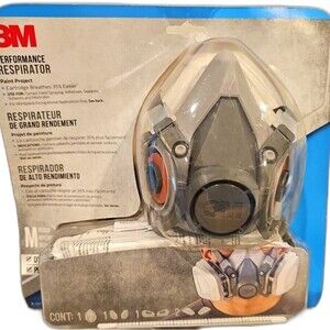 3M - 6211P1 Performance Respirator (A1P2) SIZE MEDIUM - EXPIRATION DATE 3/2025